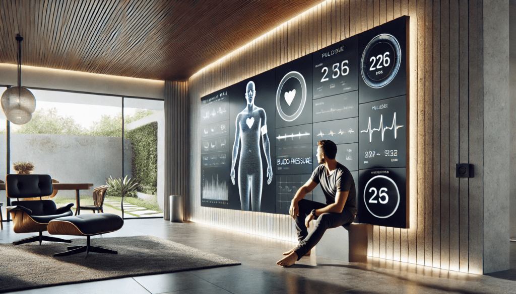 Die Gesundheitsanwendungen von Smart Homes werden in der Lage sein, lebenswichtige Körperfunktionen der Bewohner zu überwachen und zu überprüfen.