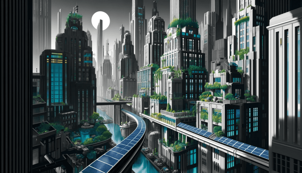 Ein Entwurf zu Metropolis Teil II, der Solarpunk-Anfang